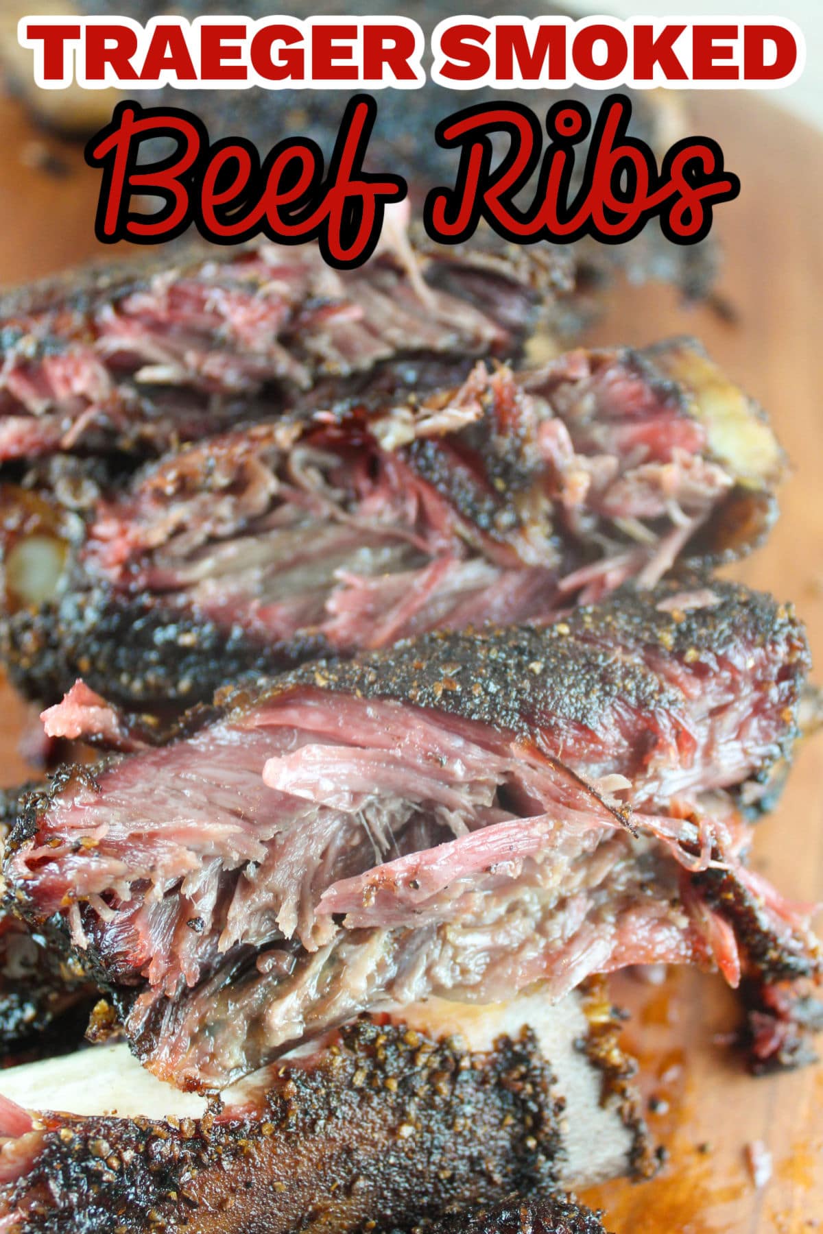 You'll love these Smoked Beef Back Ribs on your Traeger pellet grill. The smoky flavor soaks into these fall-off-the-bone beef ribs. Coated with a peppery beef rub, you'll devour these ribs.  via @foodhussy