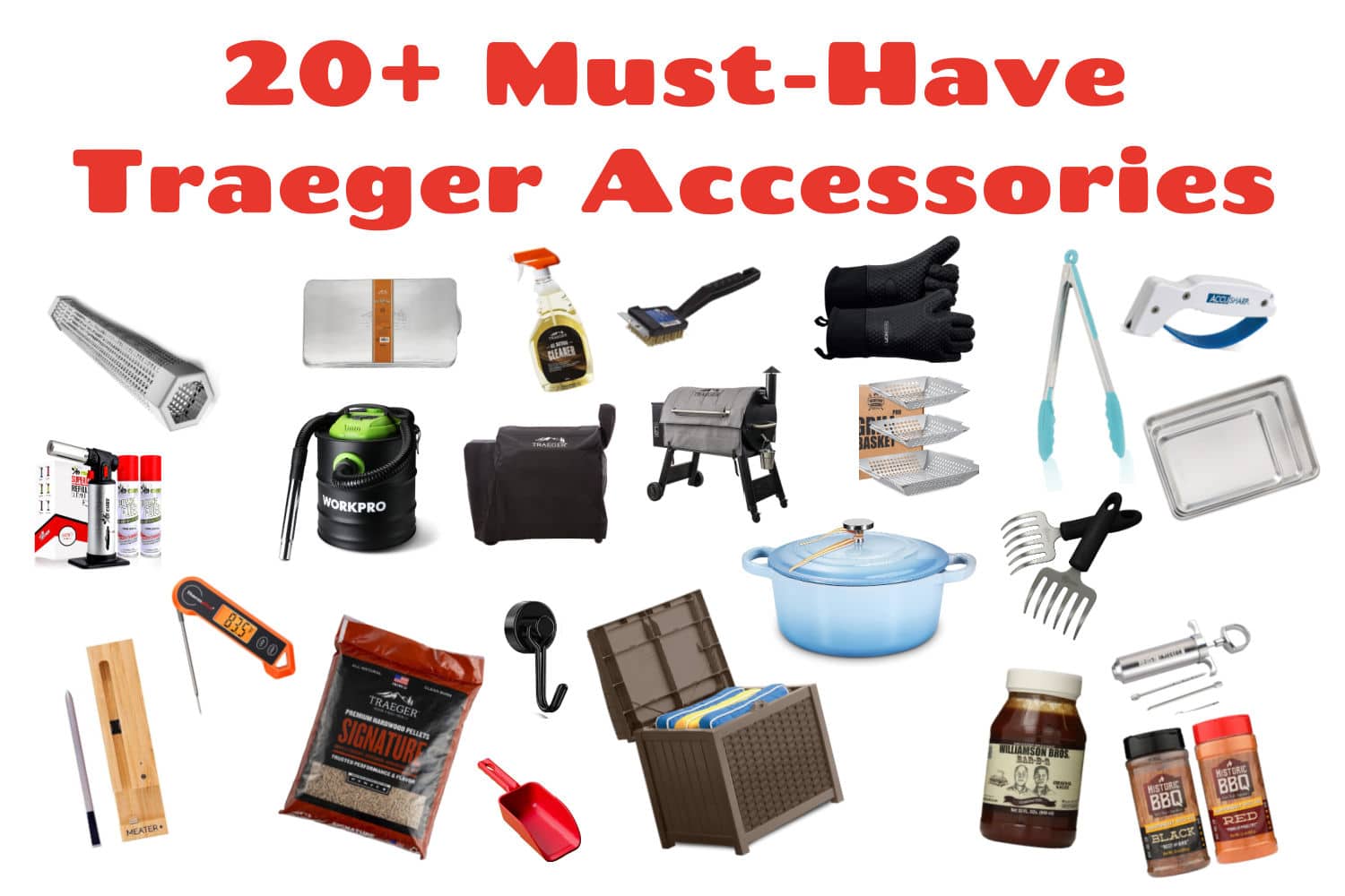 20 Best Traeger [Pellet Grill] Accessories - The Food Hussy