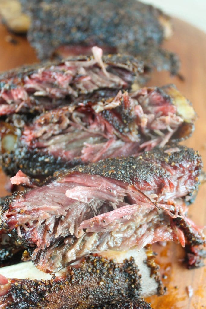 Traeger Smoked Beef Ribs