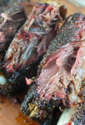 Traeger Smoked Beef Ribs