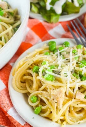 Tuna Carbonara