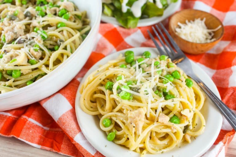 Tuna Carbonara