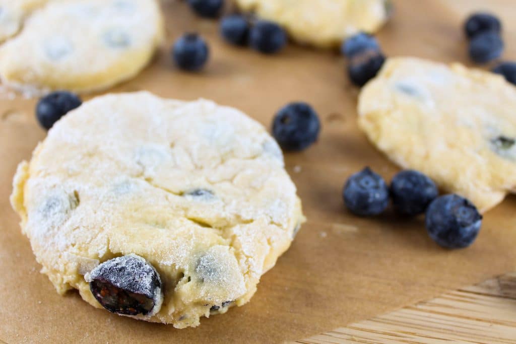 Air Fryer Blueberry Scones