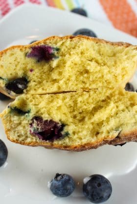 Air Fryer Blueberry Scones