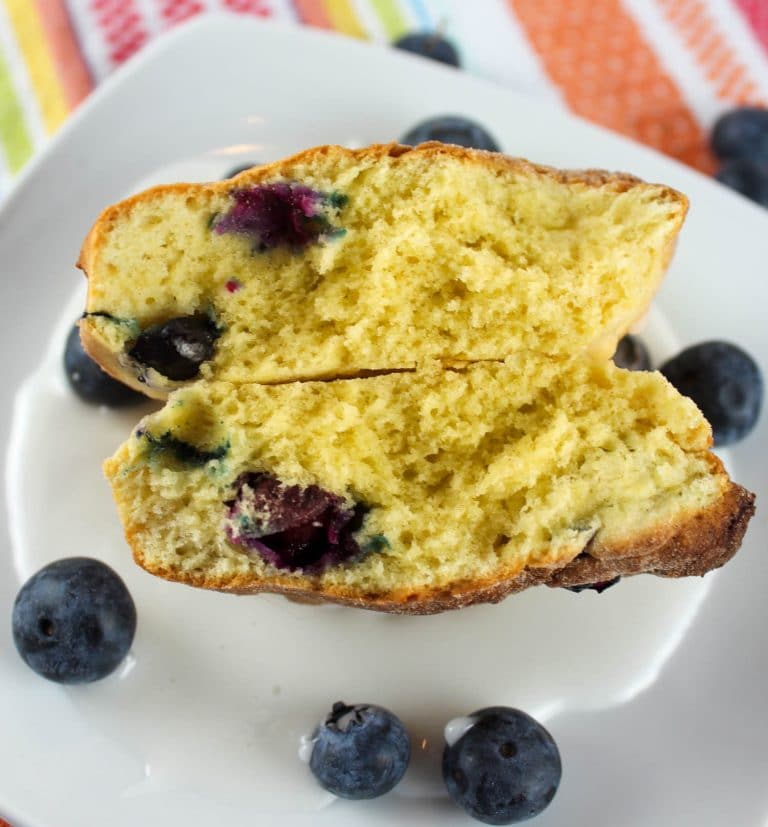 Air Fryer Blueberry Scones