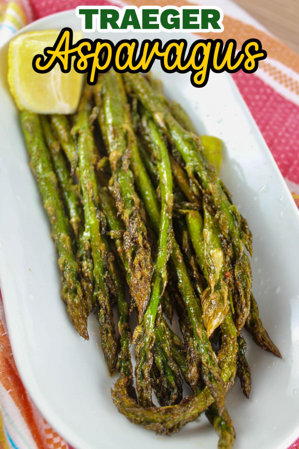 Making asparagus on the Traeger adds a smoky flavor that you'll love! It's very subtle but so delicious and makes asparagus taste even better. Asparagus is one of the easiest vegetables to cook and is a great side dish for any meal.  via @foodhussy