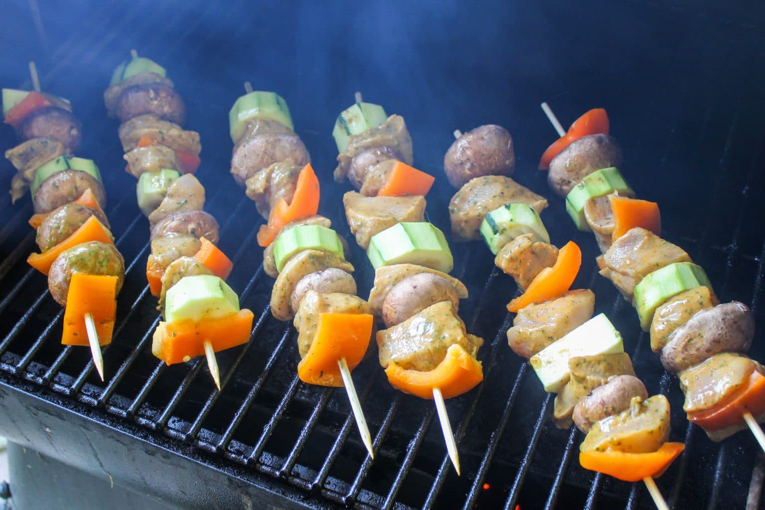 Traeger Chicken Kabobs The Food Hussy