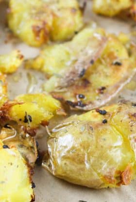 Air Fryer Smash Potatoes