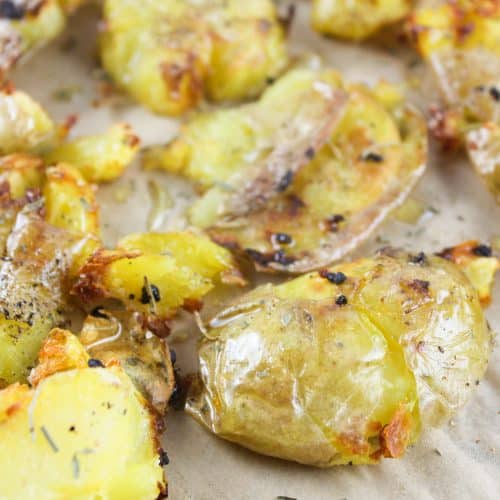 Air Fryer Smash Potatoes