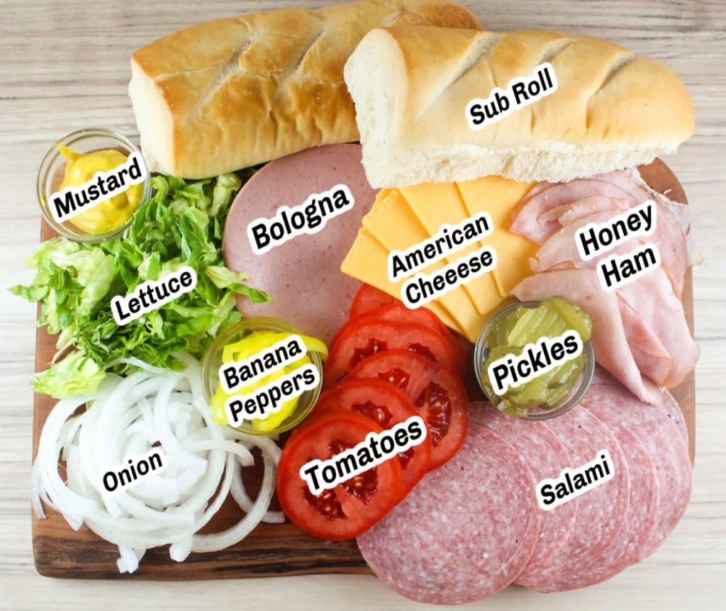 Kmart Sub Sandwich Ingredients