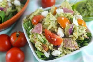 Orzo Pesto Pasta Salad
