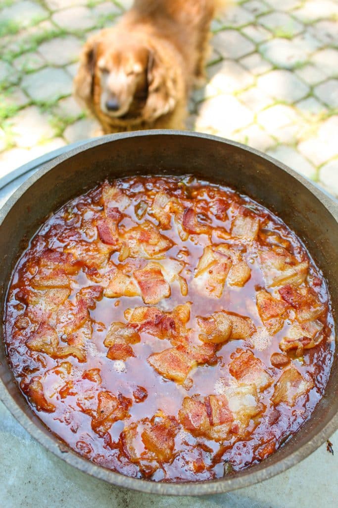 Traeger Smoked Baked Beans