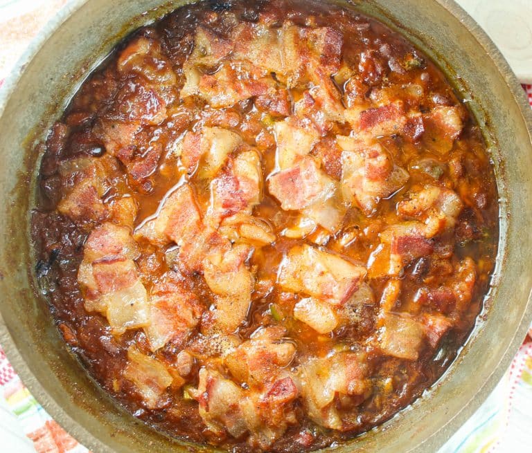 Traeger Smoked Baked Beans
