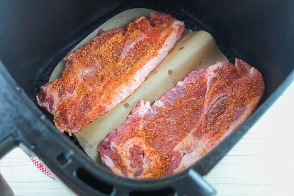 Air Fryer Pork Steak