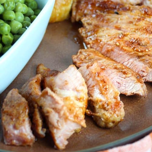 Air Fryer Pork Steak