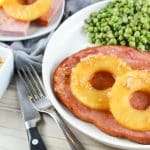 Ham steak in the air fryer