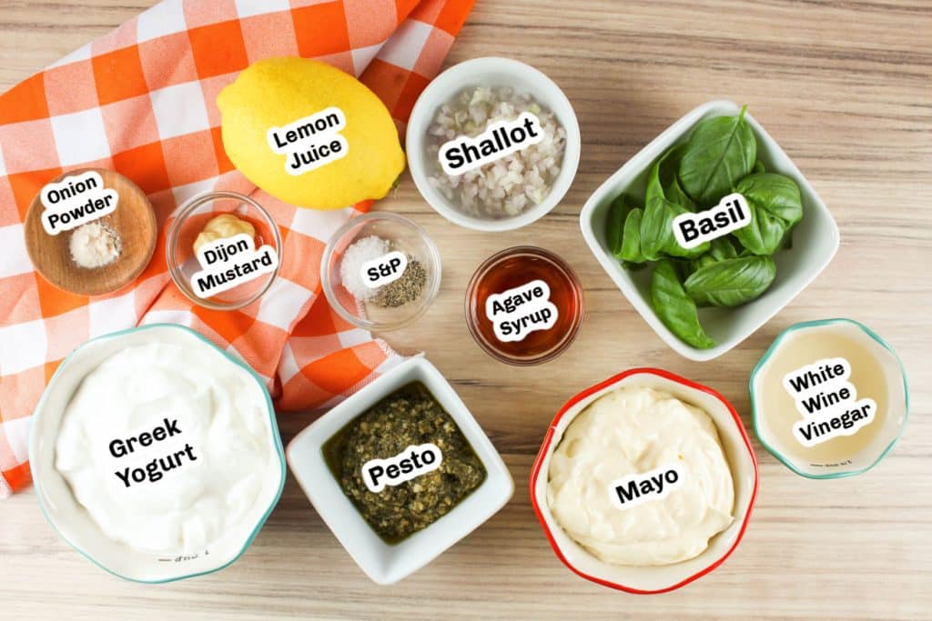 Panera Green Goddess Dressing ingredients