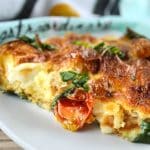 Air Fryer Vegetarian Breakfast Strata