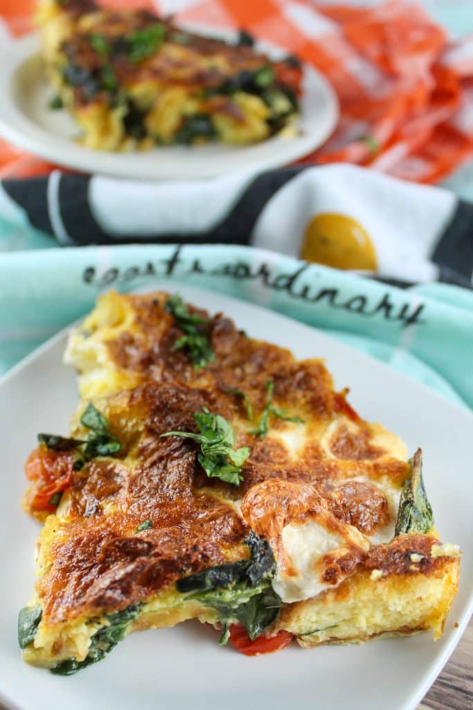 Air Fryer Vegetarian Breakfast Strata