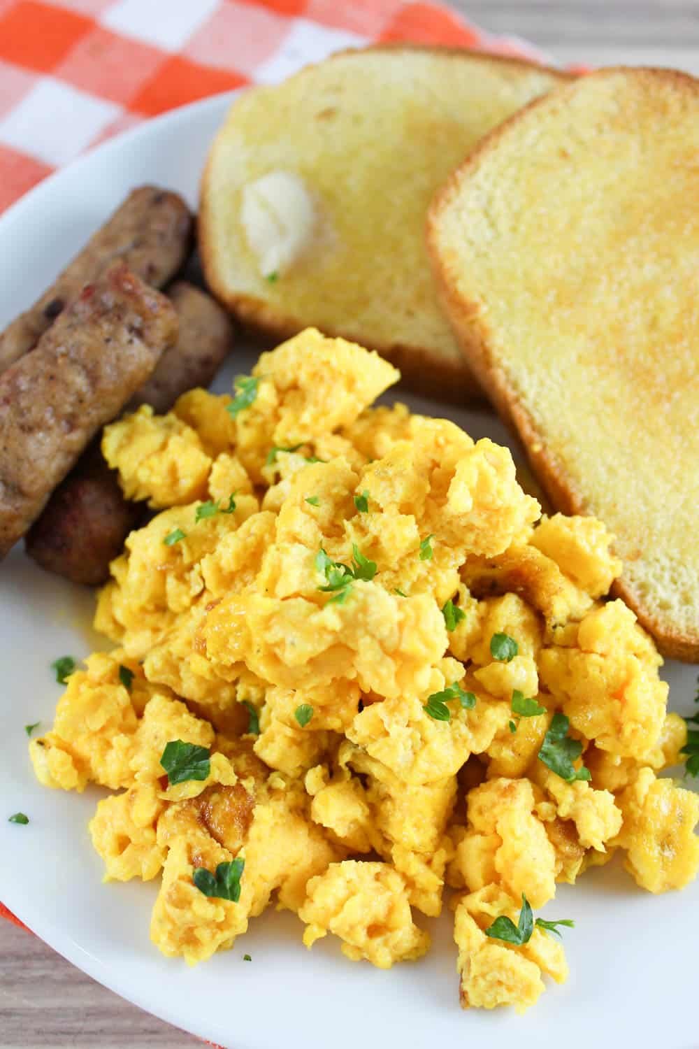 Air Fryer Scrambled Eggs The Food Hussy