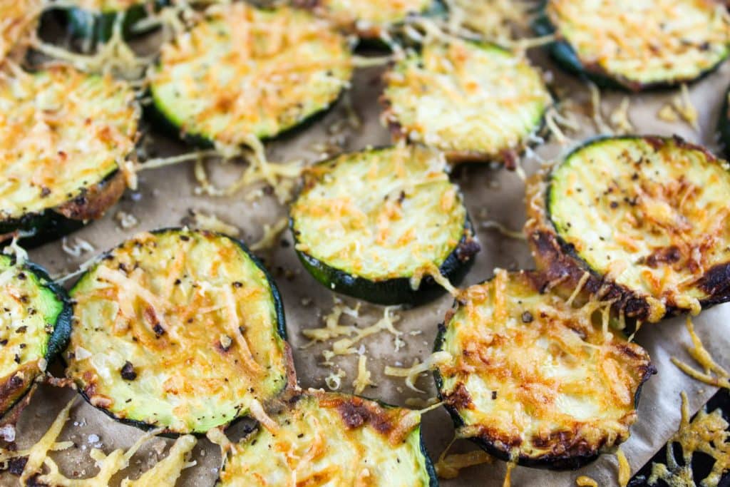 Air Fryer Zucchini Parmesan