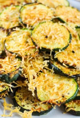 Air Fryer Zucchini Parmesan