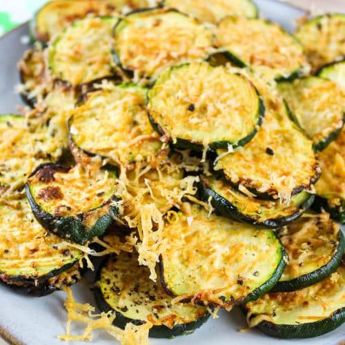 Air Fryer Zucchini Parmesan