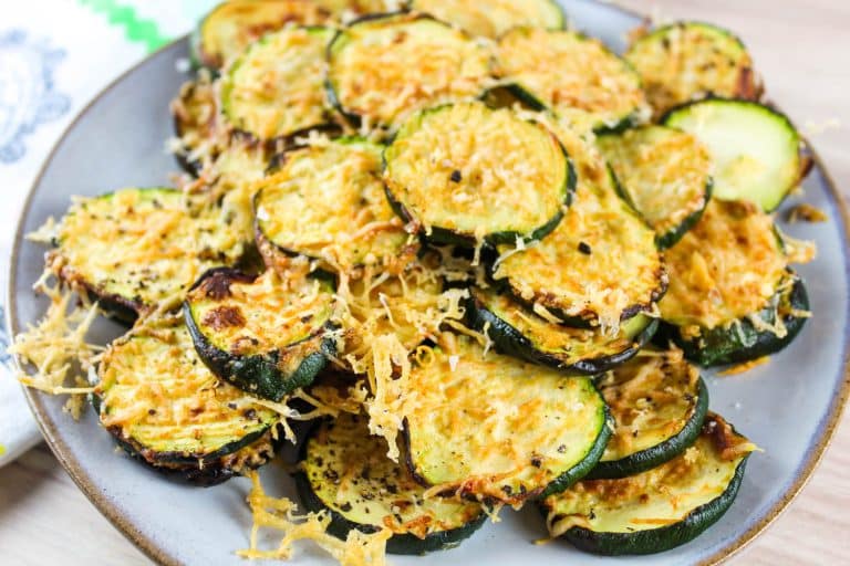 Air Fryer Zucchini Parmesan