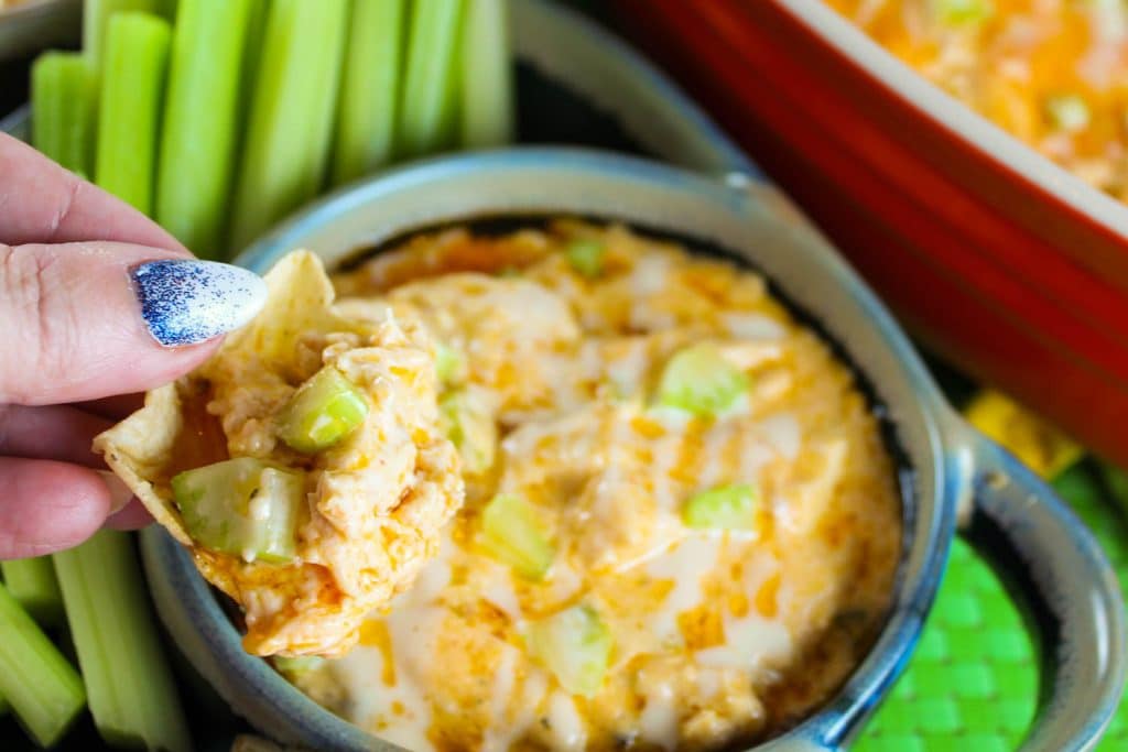 Copycat Hooters Buffalo Chicken Dip