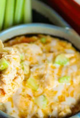 Copycat Hooters Buffalo Chicken Dip