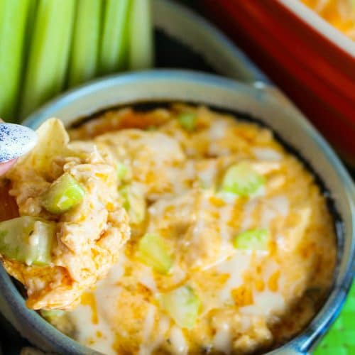 Copycat Hooters Buffalo Chicken Dip