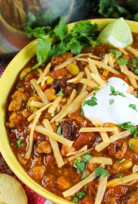 Panera Turkey Chili