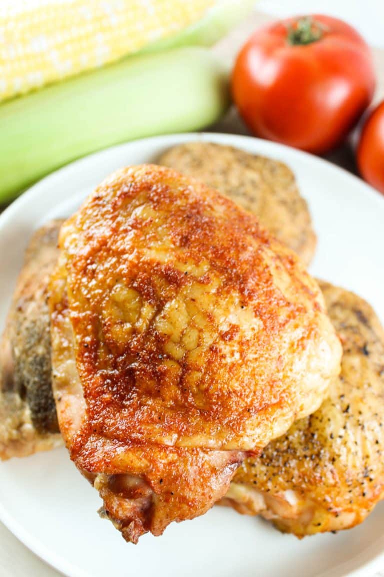 Traeger Smoked Chicken Thighs