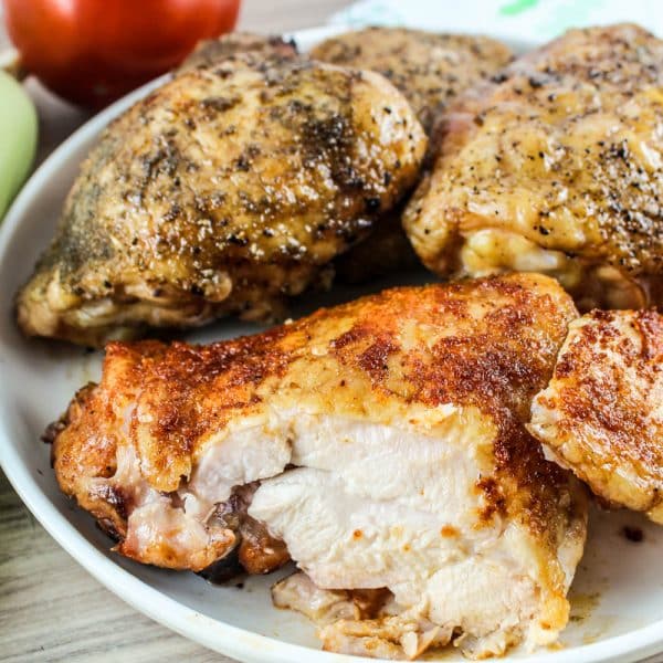 Traeger Smoked Chicken Thighs The Food Hussy