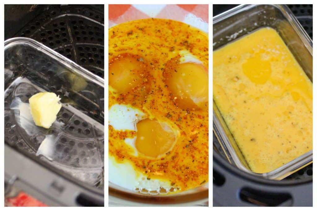 How to make Air Fryer Scrambled Eggs