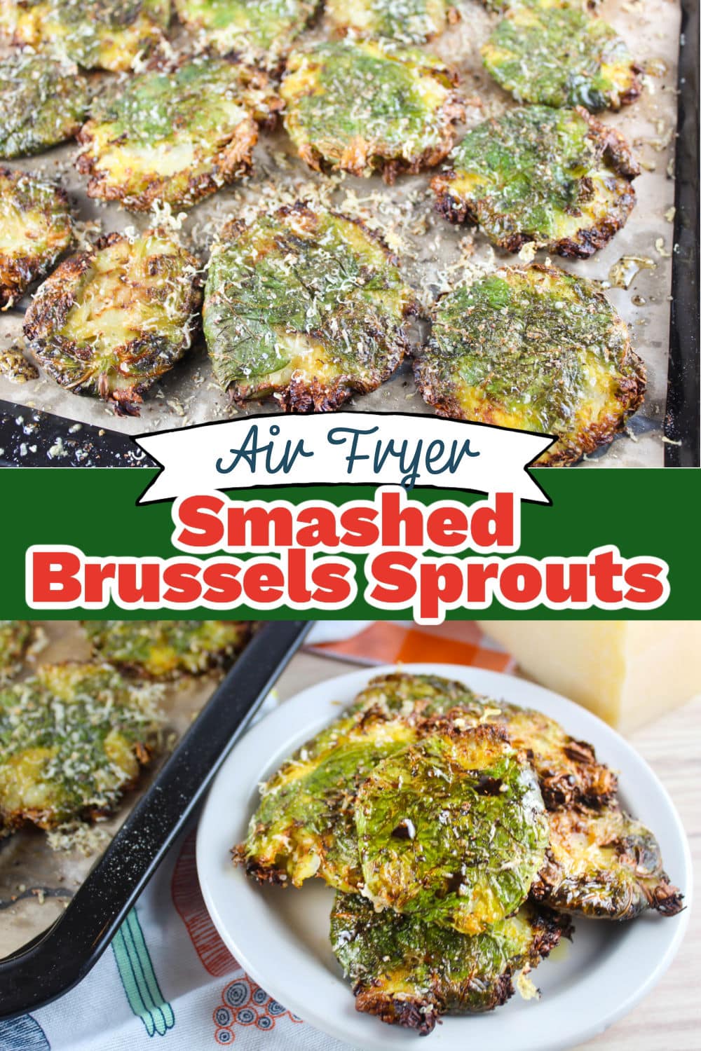Air Fryer Smashed Brussels Sprouts The Food Hussy