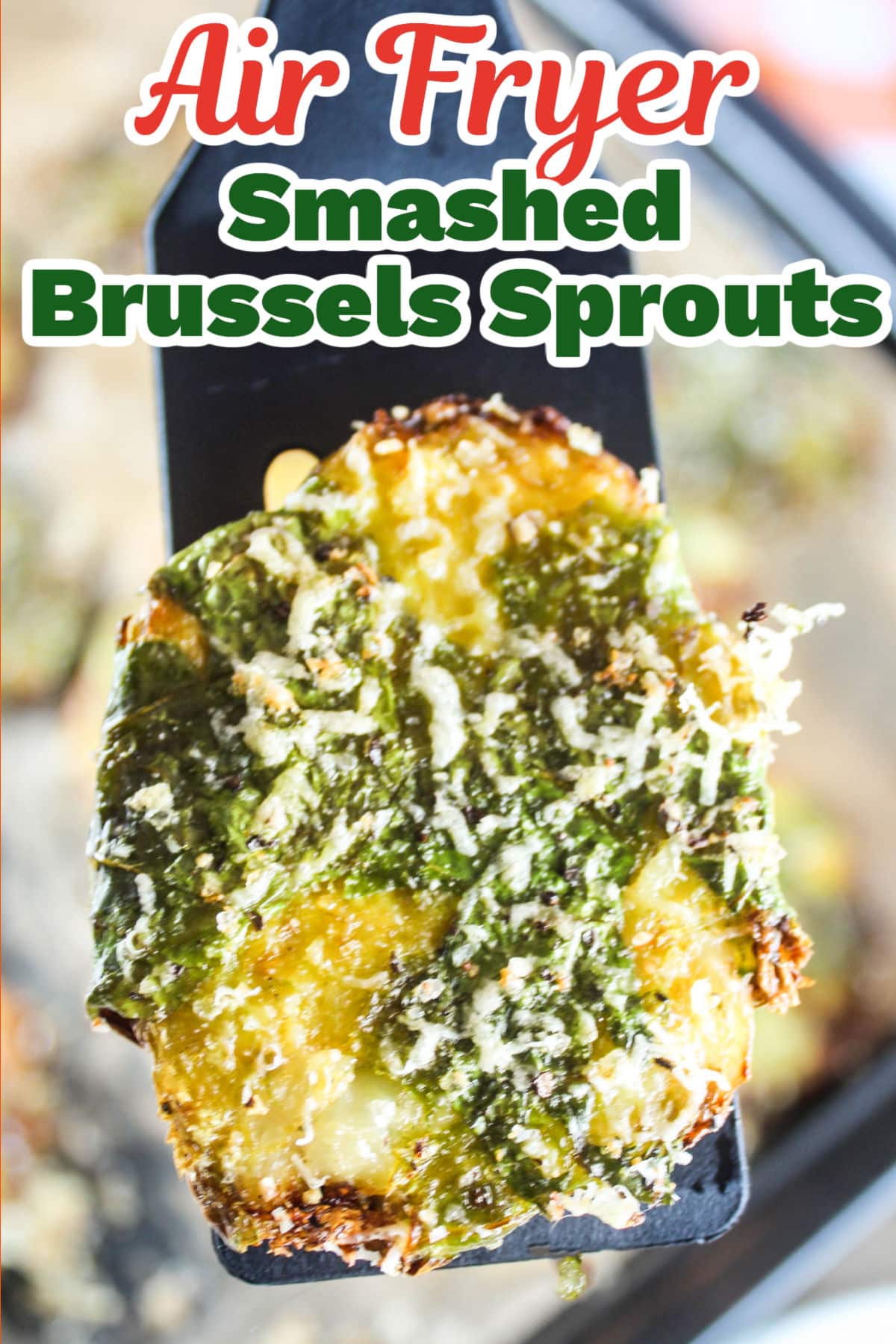 This delicious recipe for Air Fryer Smashed Brussels Sprouts is the perfect side dish for any meal! Steamed, smashed and air fried - then sprinkled with Parmesan cheese, olive oil and garlic salt - this easy recipe for crispy Brussels sprouts only takes 15 minutes of cooking time! via @foodhussy