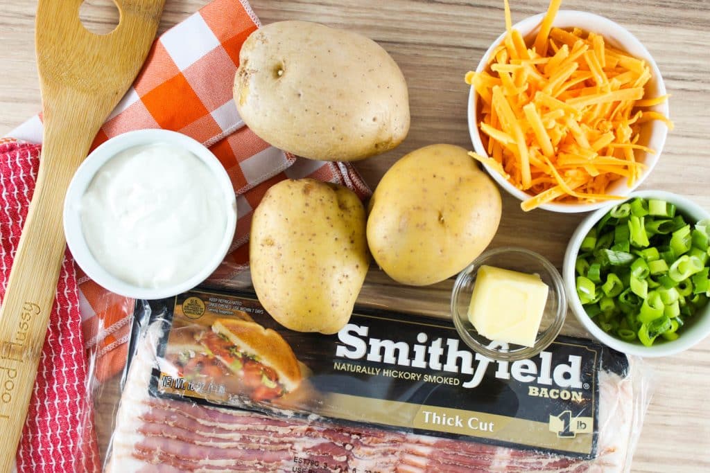 Air Fryer Twice Baked Potatoes