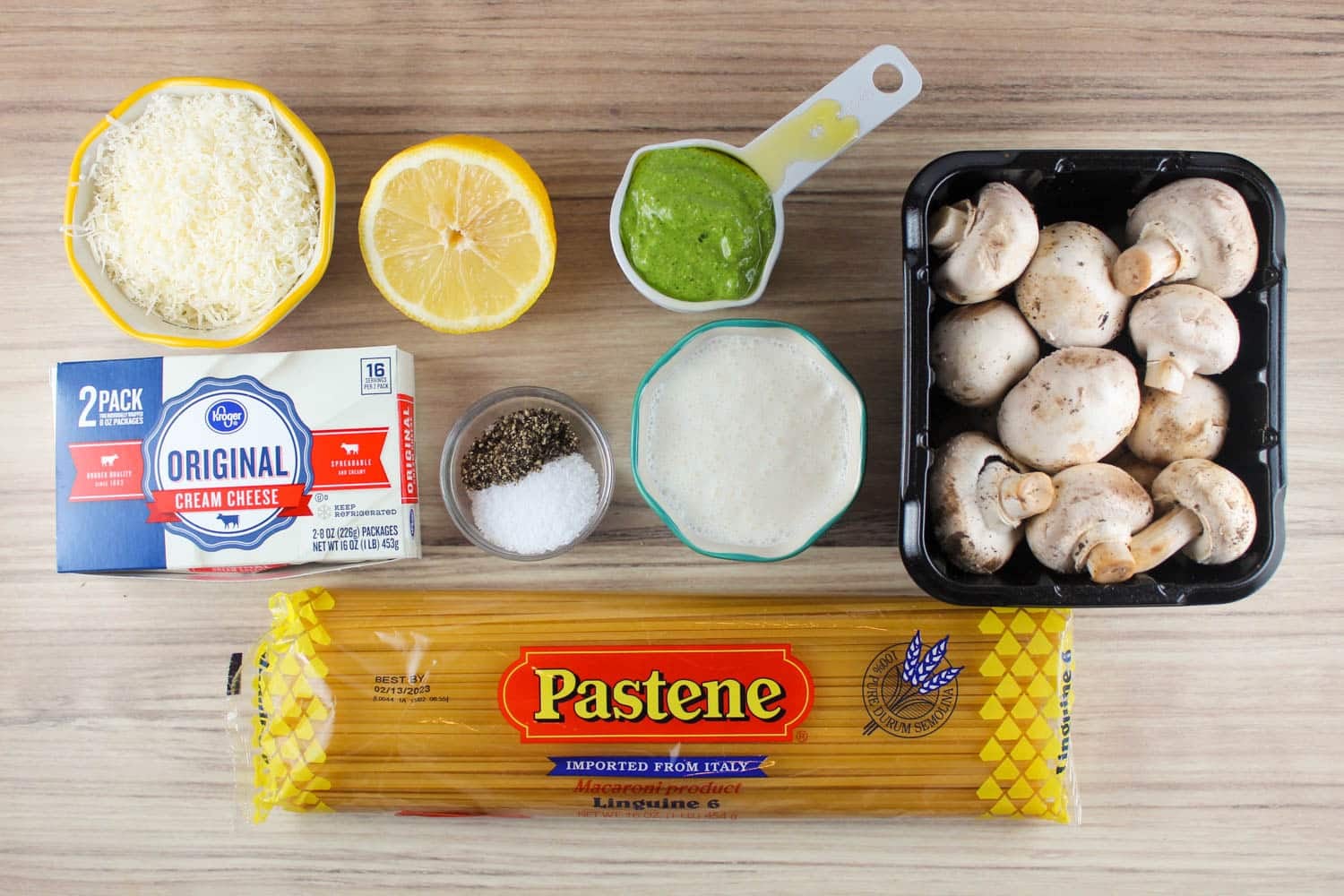 Creamy Mushroom Pesto Pasta The Food Hussy