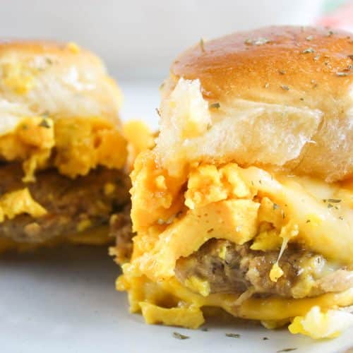 Hawaiian Roll Breakfast Sliders