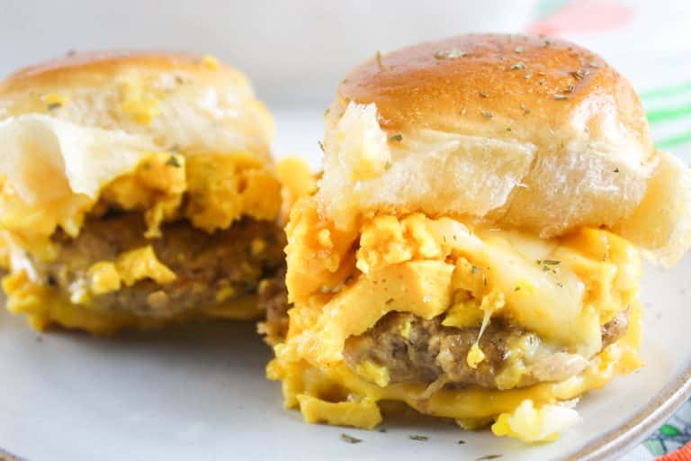 Hawaiian Roll Breakfast Sliders