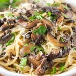 Mushroom Aglio Olio