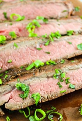 Traeger Flank Steak