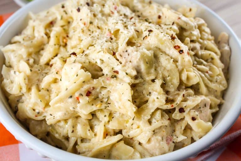 Garlic Parmesan Chicken Pasta