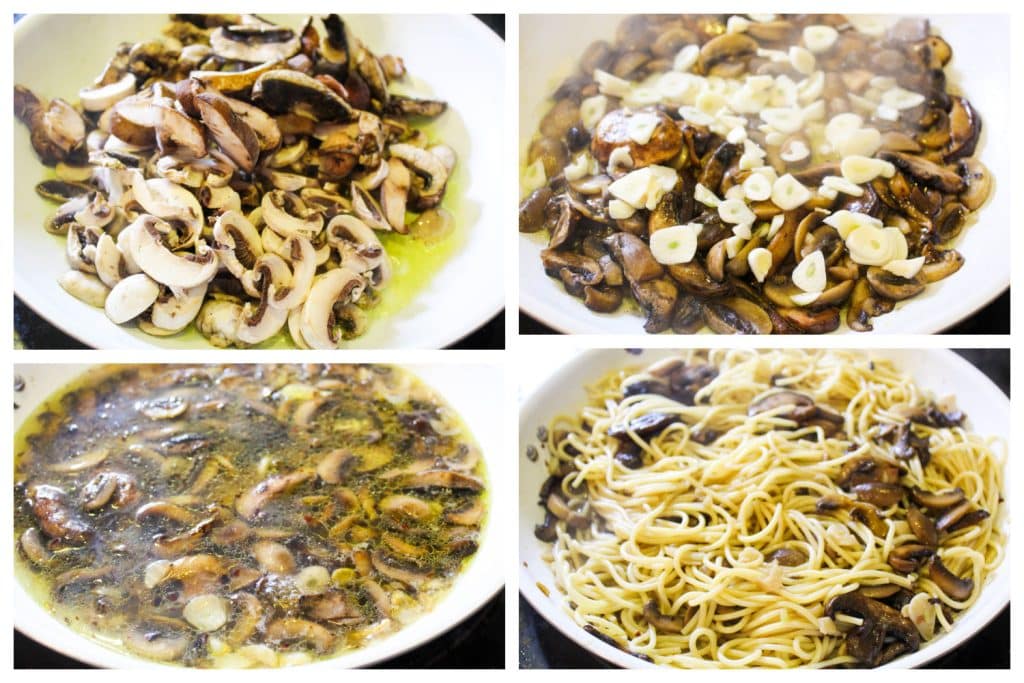 Mushroom Aglio Olio