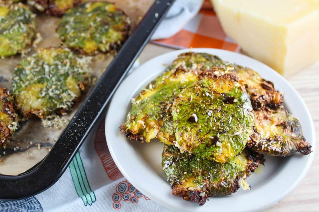 Air Fryer Smashed Brussels Sprouts