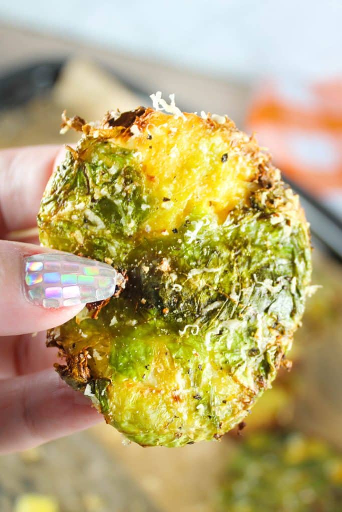 Air Fryer Smashed Brussels Sprouts