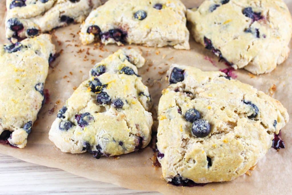 Copycat Starbucks Blueberry Scones