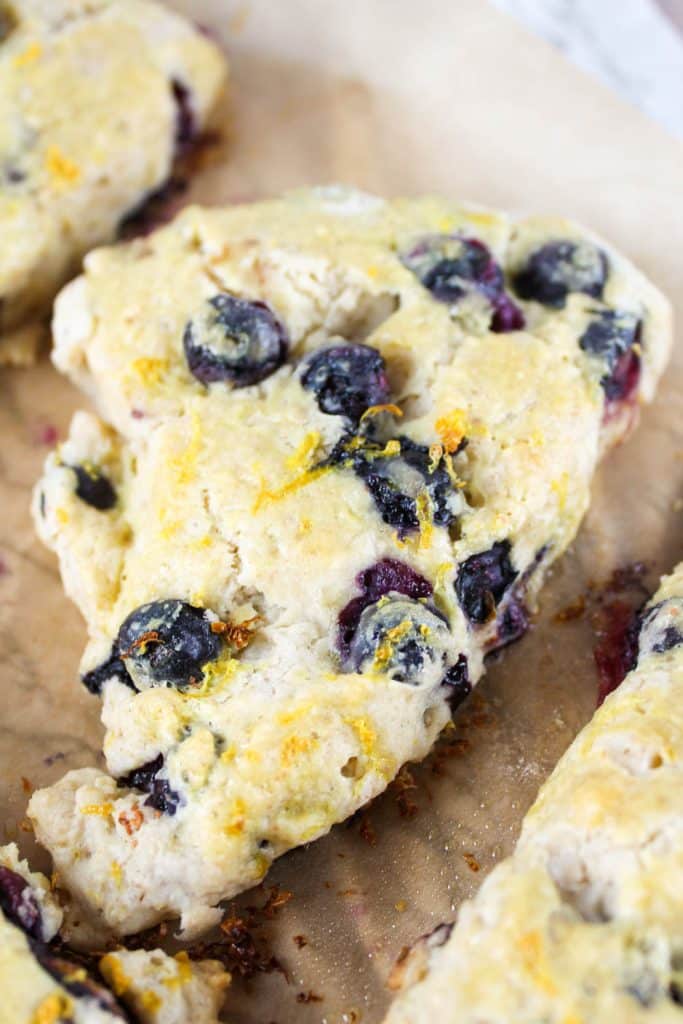 Copycat Starbucks Blueberry Scones