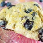 Copycat Starbucks Blueberry Scones